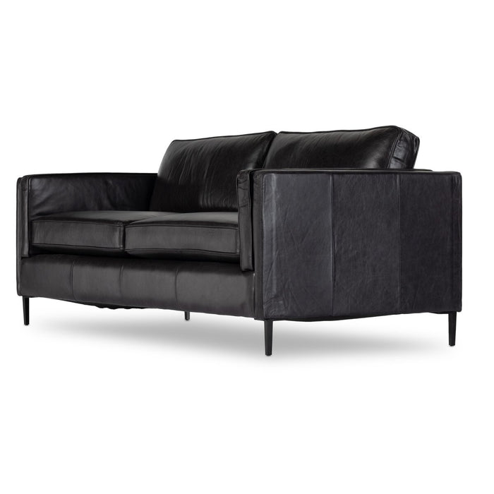 Emery Designer Top Grain Leather Sofa