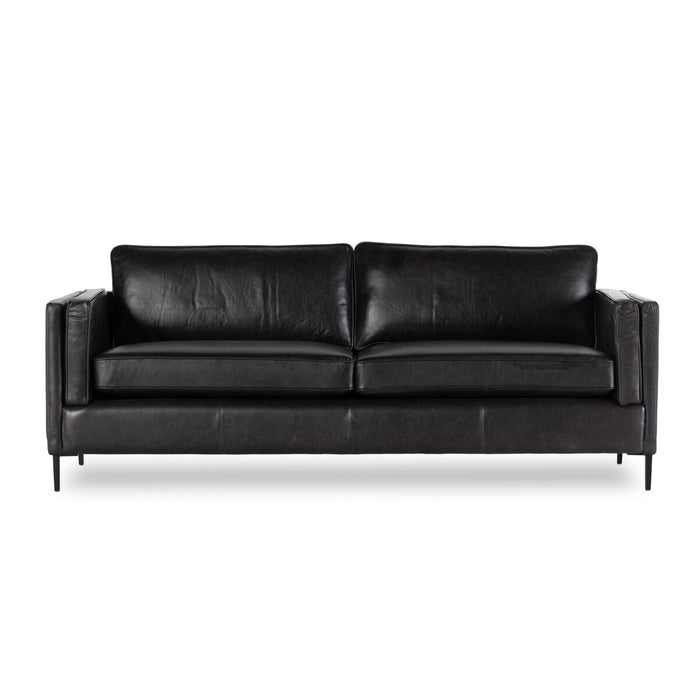 Emery Designer Top Grain Leather Sofa