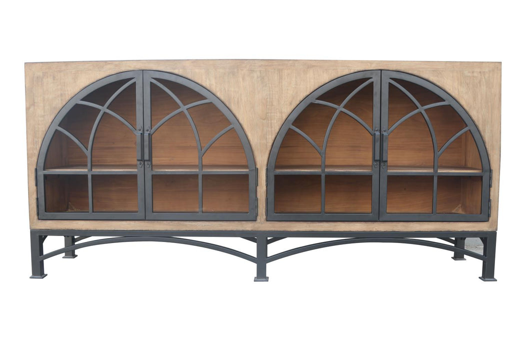 Victoria 4 Door Console Chest — Urban Decor Warehouse