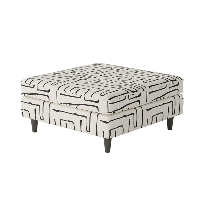 Fossil Cocktail Ottoman