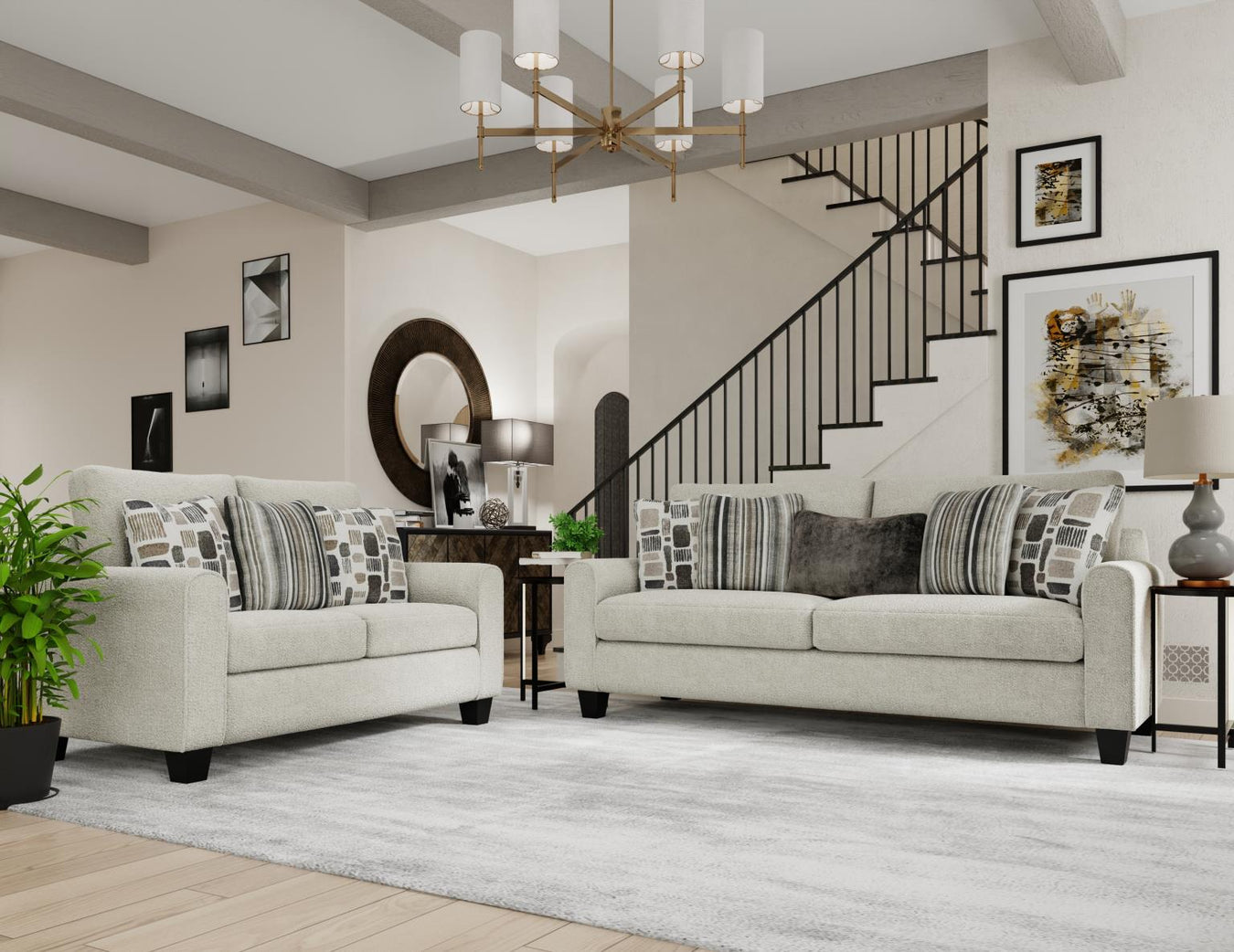 Accent ottoman