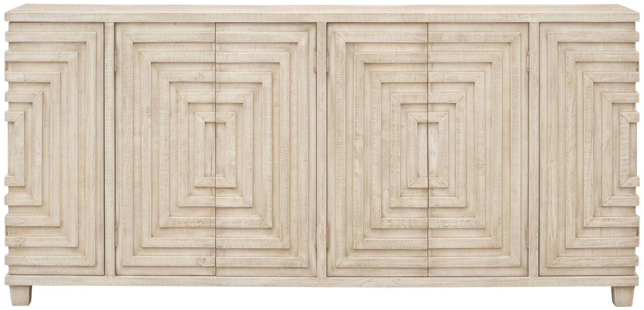 View of District 6-Door Console — Urban Decor Warehouse