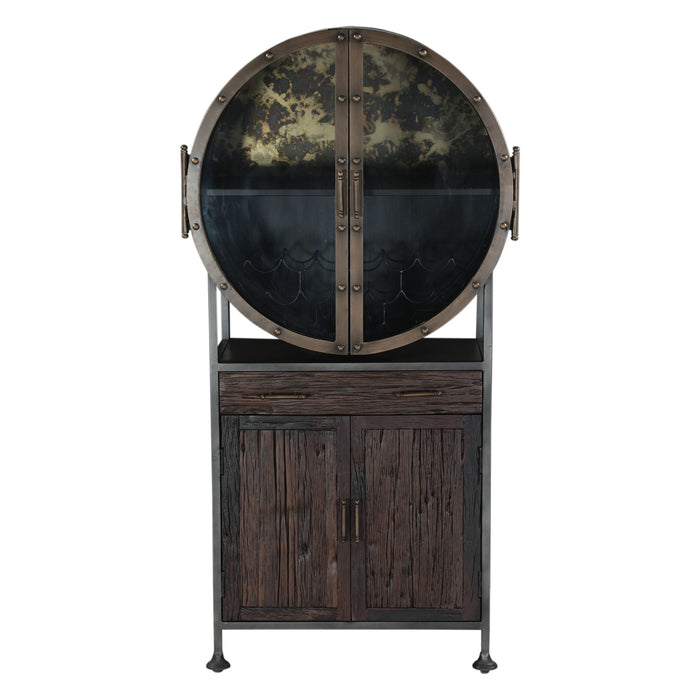 Bowery Round Bar Cabinet