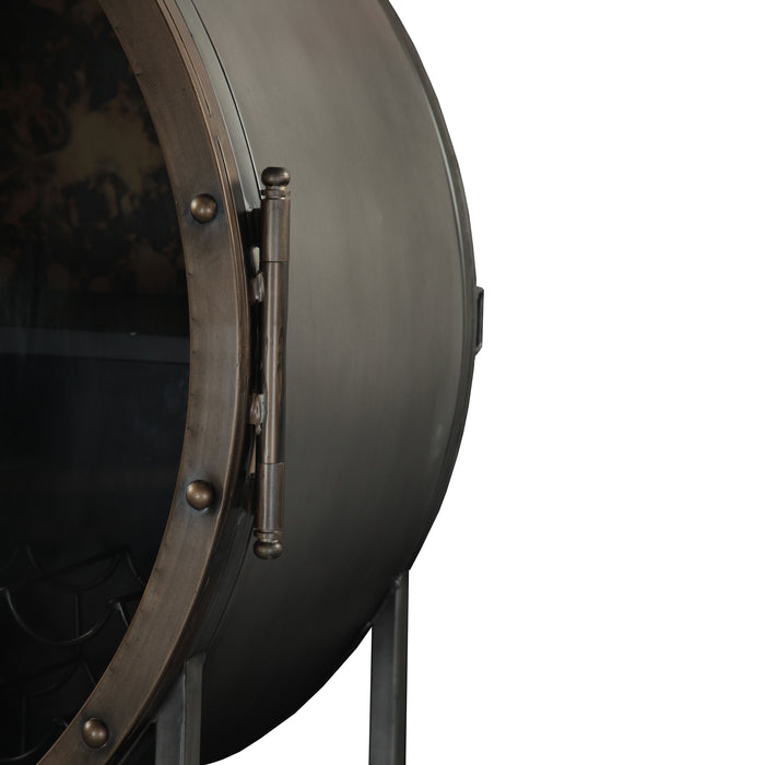 Bowery Round Bar Cabinet