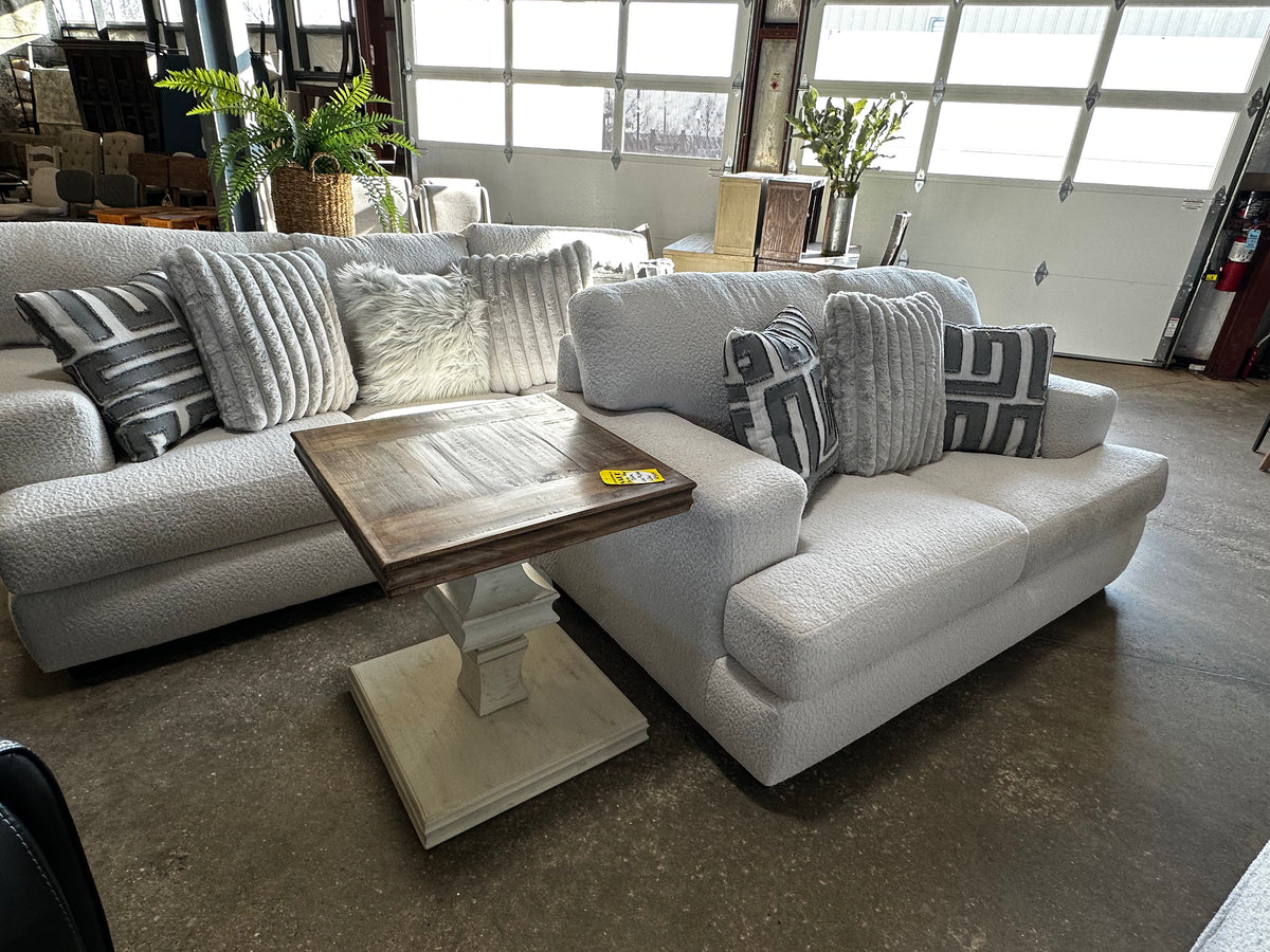 Oyster Sofa, Loveseat & Ottoman Set *FLASH SALE* — Urban Decor Warehouse