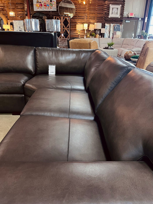 Dakota Leather Sectional, 3PC