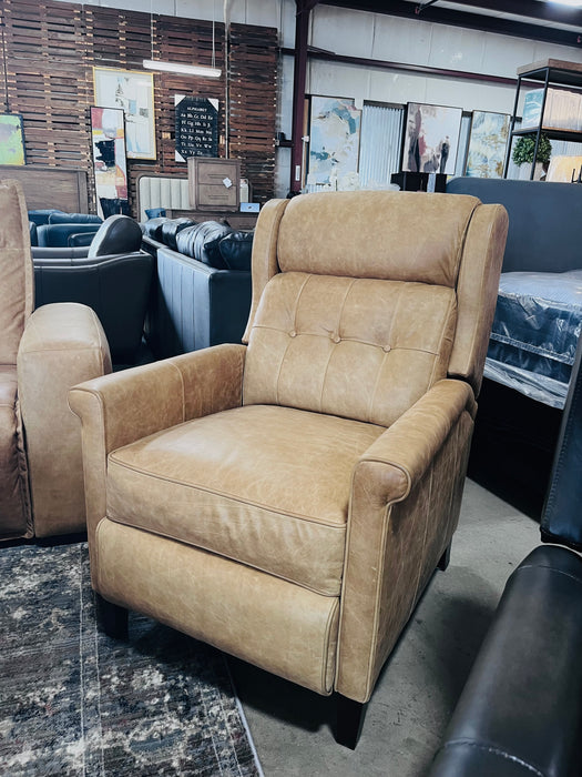 Tuscano Pushback Leather Recliner