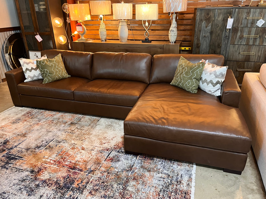 Denver Leather Sectional