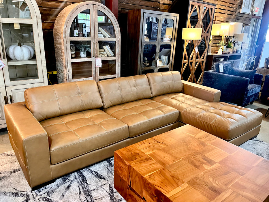 Apollosa Leather Sectional