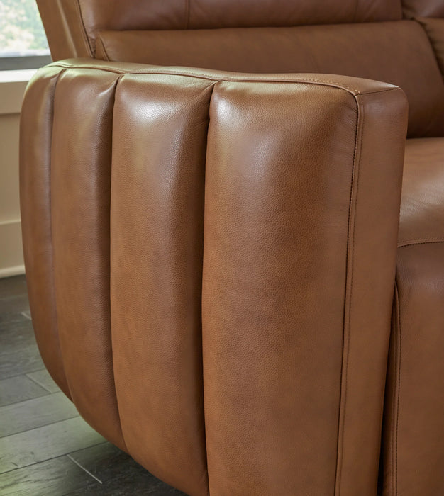 Modesto Leather Power Sectional, 6PC