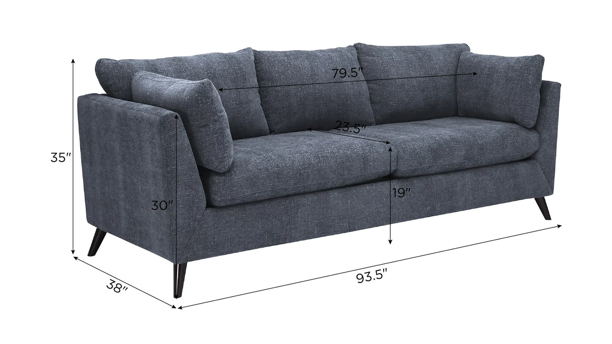 Camilla Indigo Sofa