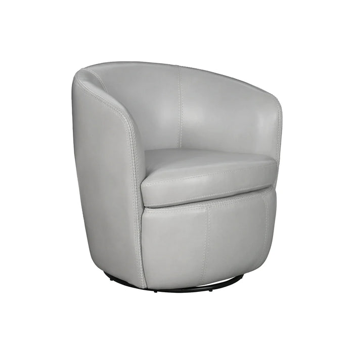 Barolo Top Grain Leather Swivel Chair
