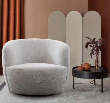 Carina Swivel Barrel Chair