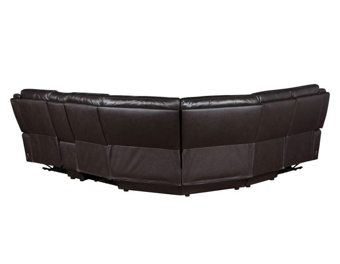 Alexandria Leather 6pc Power Sectional