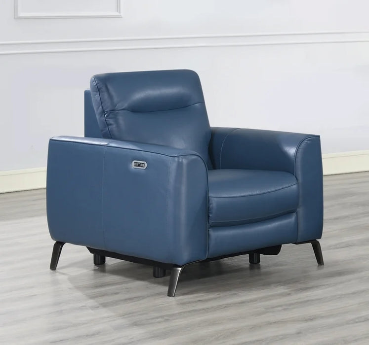 Sansa Leather Dual Power Recliner