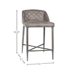 Phoenix Counter Height Stool, Set/2