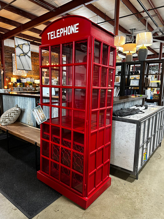 Red liquor cabinet hotsell