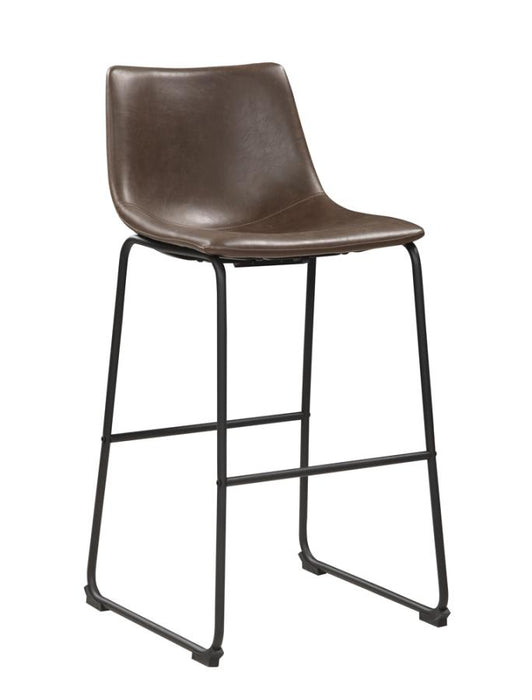 Industrial Set of 2 Bar Height Stools