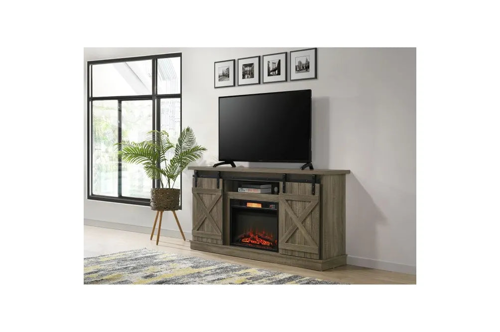 Brice Electric Fireplace TV Stand