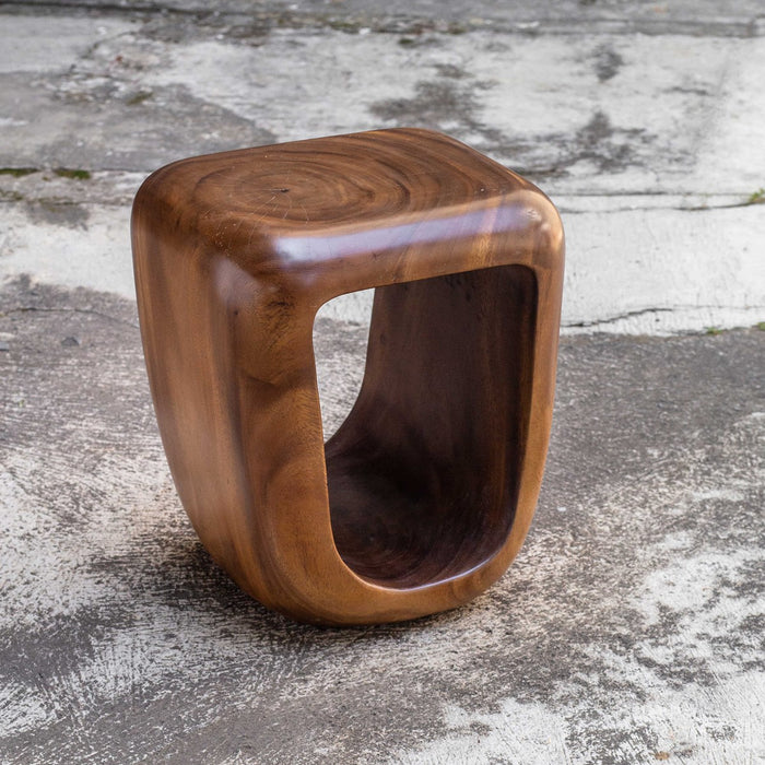 Loophole Solid Wood Accent Table