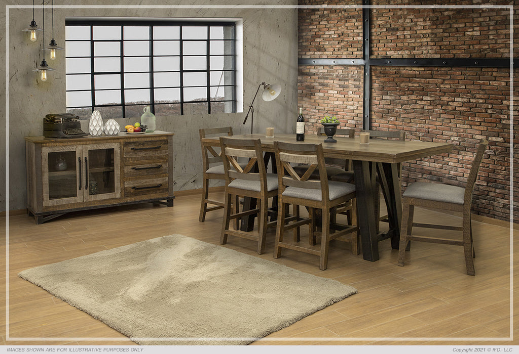 6441 Loft  7PC Counter Ht Dining Collection