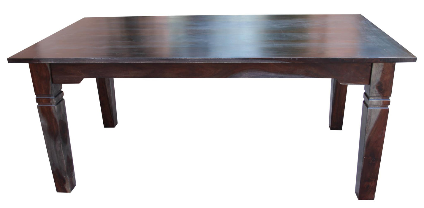 Pacific Steel Finish Reclaimed Wood Dining Table