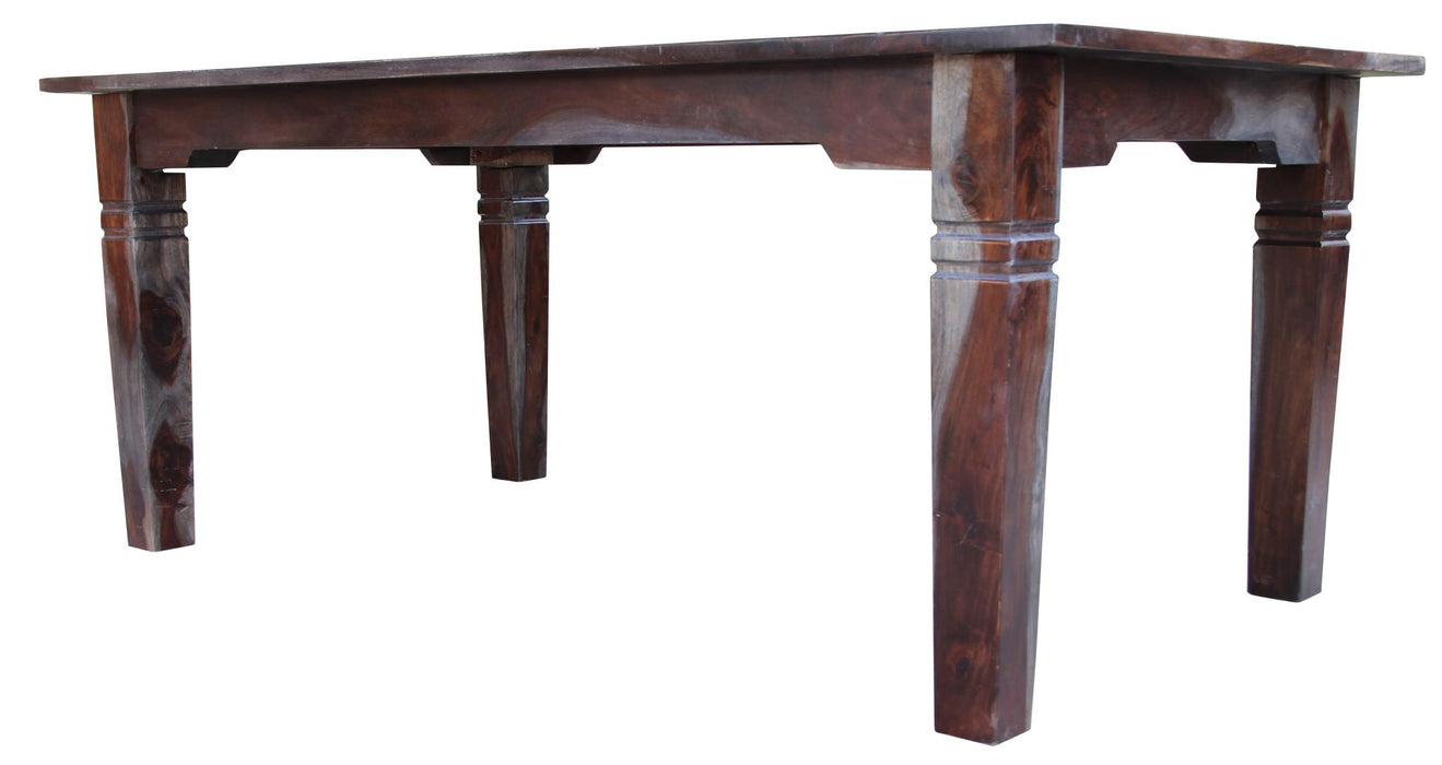 Pacific Steel Finish Reclaimed Wood Dining Table