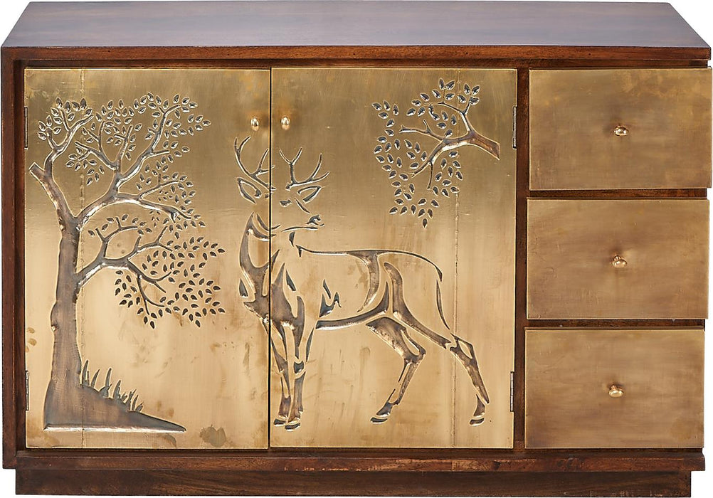 Tabita Golden Deer Cabinet