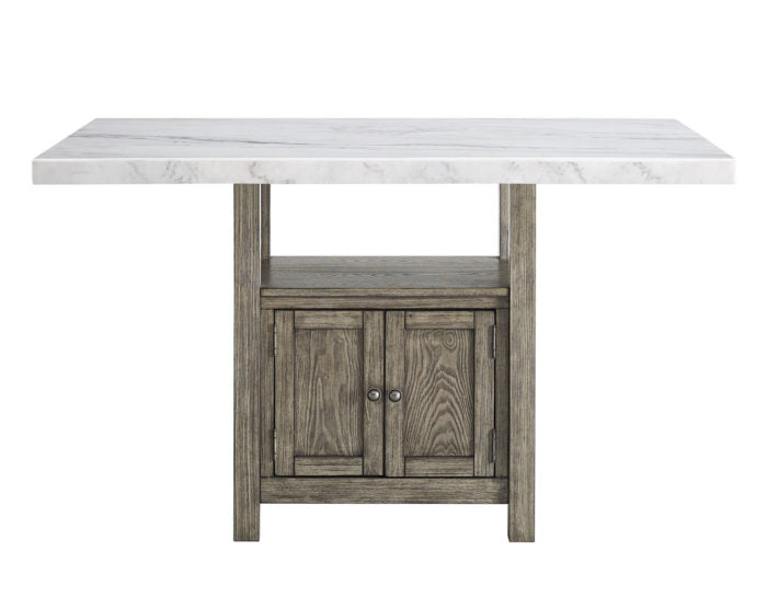 Greyson 6pc Marble Top Counter Ht Set