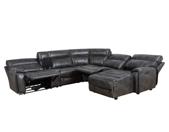 Provo 6pc Pwr Sectional w/Chaise