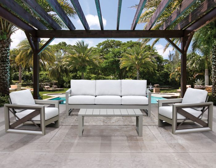 Dalilah 4pc Outdoor Patio Set (PRE-PURCHASE/ARRIVES MID-MARCH)