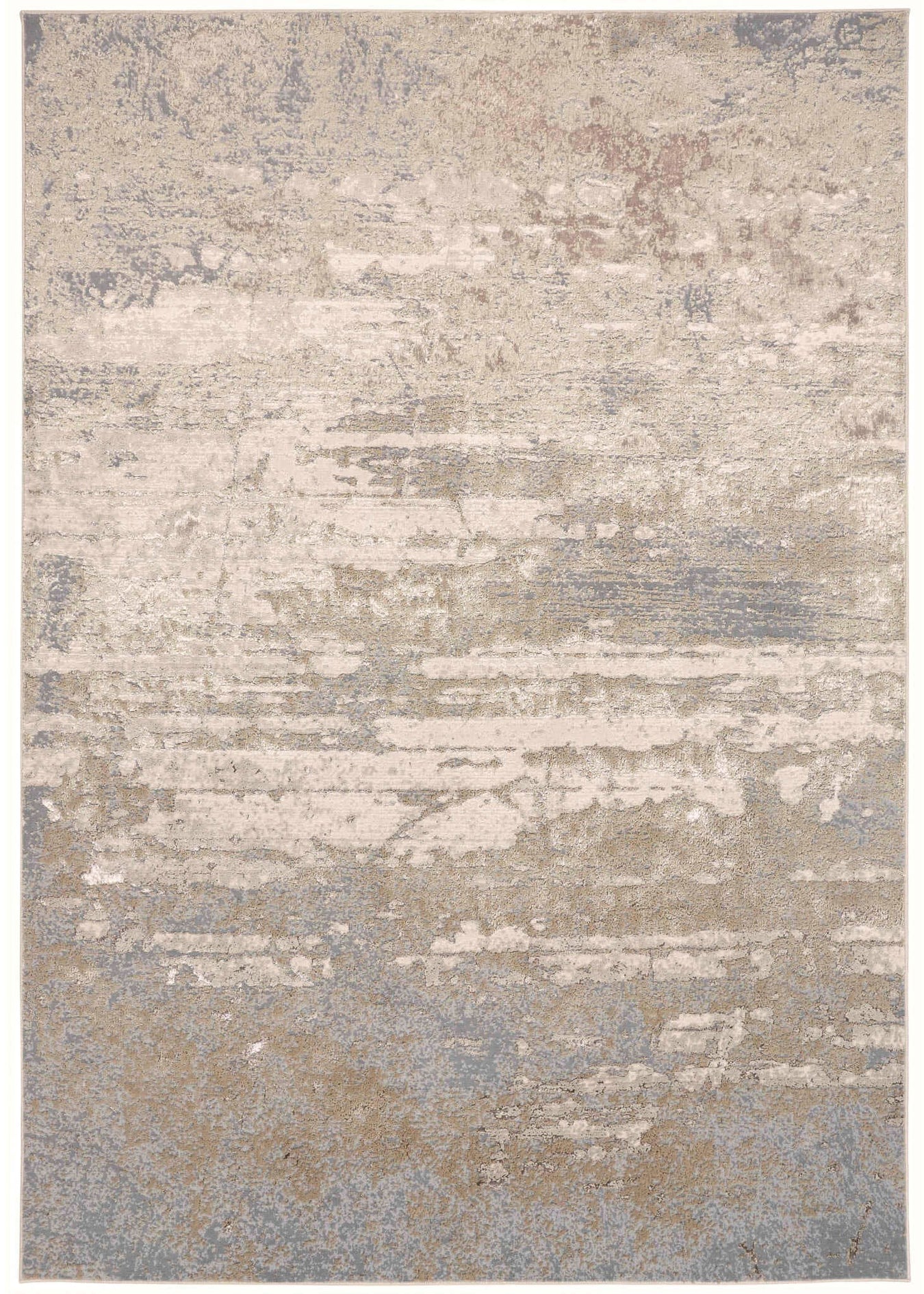 Aura Beige/Gold 3567F 8x11