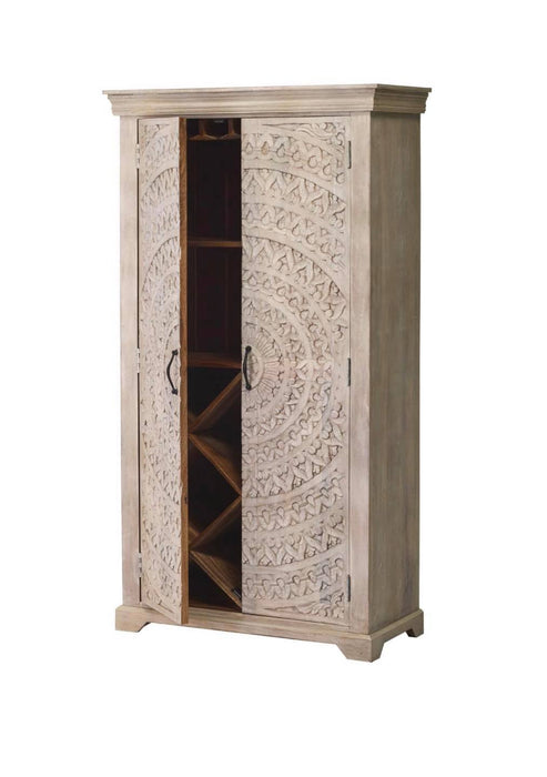 Carved Lace Wine Cabinet