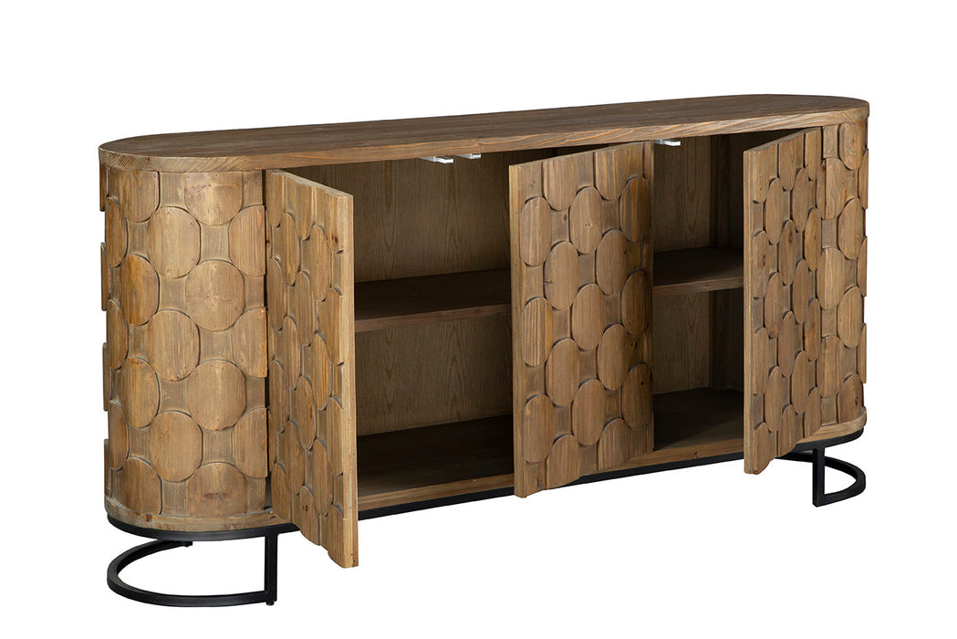 Shells Console Chest — Urban Decor Warehouse