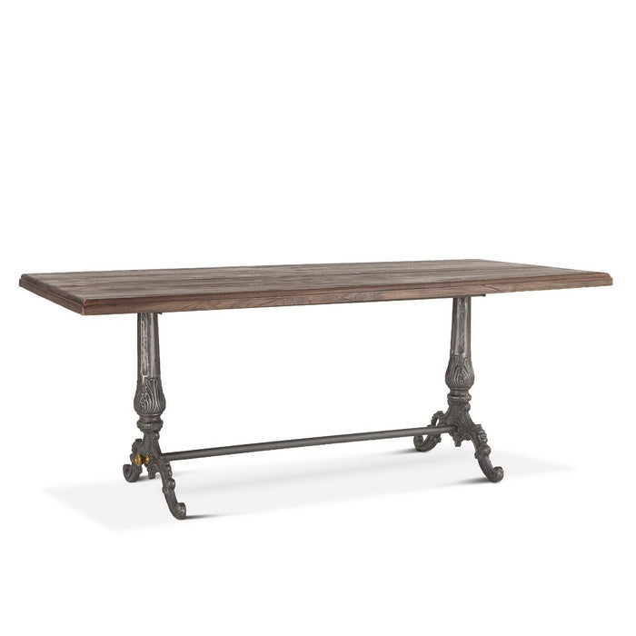 French Vintage 76" Reclaimed Dining Table