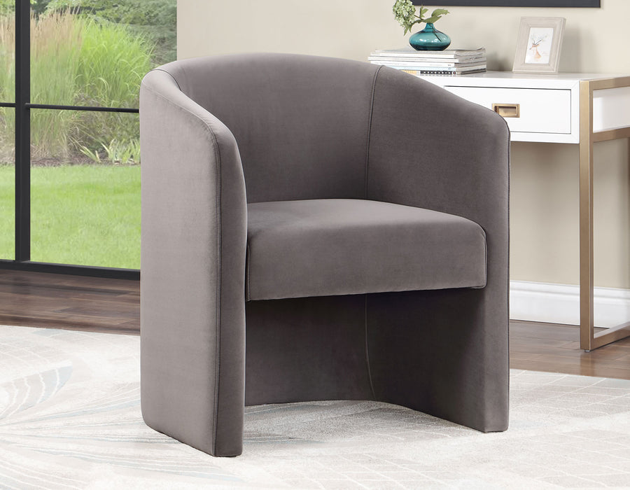 Iris Grey Arm Chair Set/2