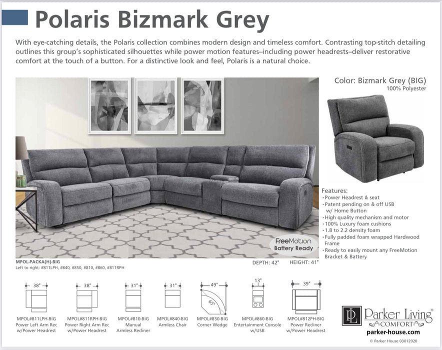 Polaris Motion Sectional Collection