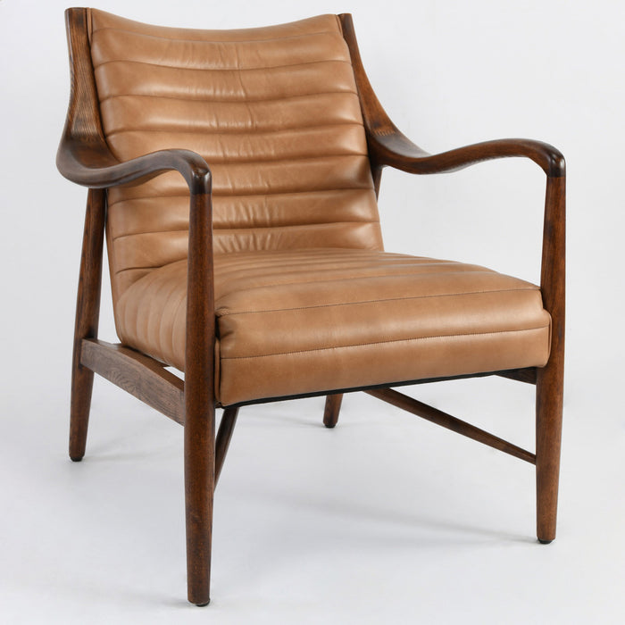 Kenneth Leather Club Chair