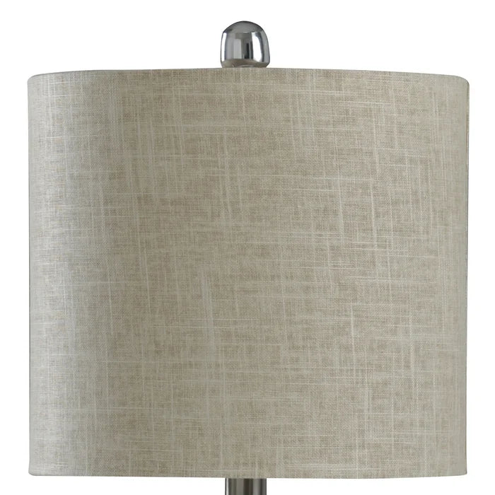 Natural Grey Glazed Table Lamp